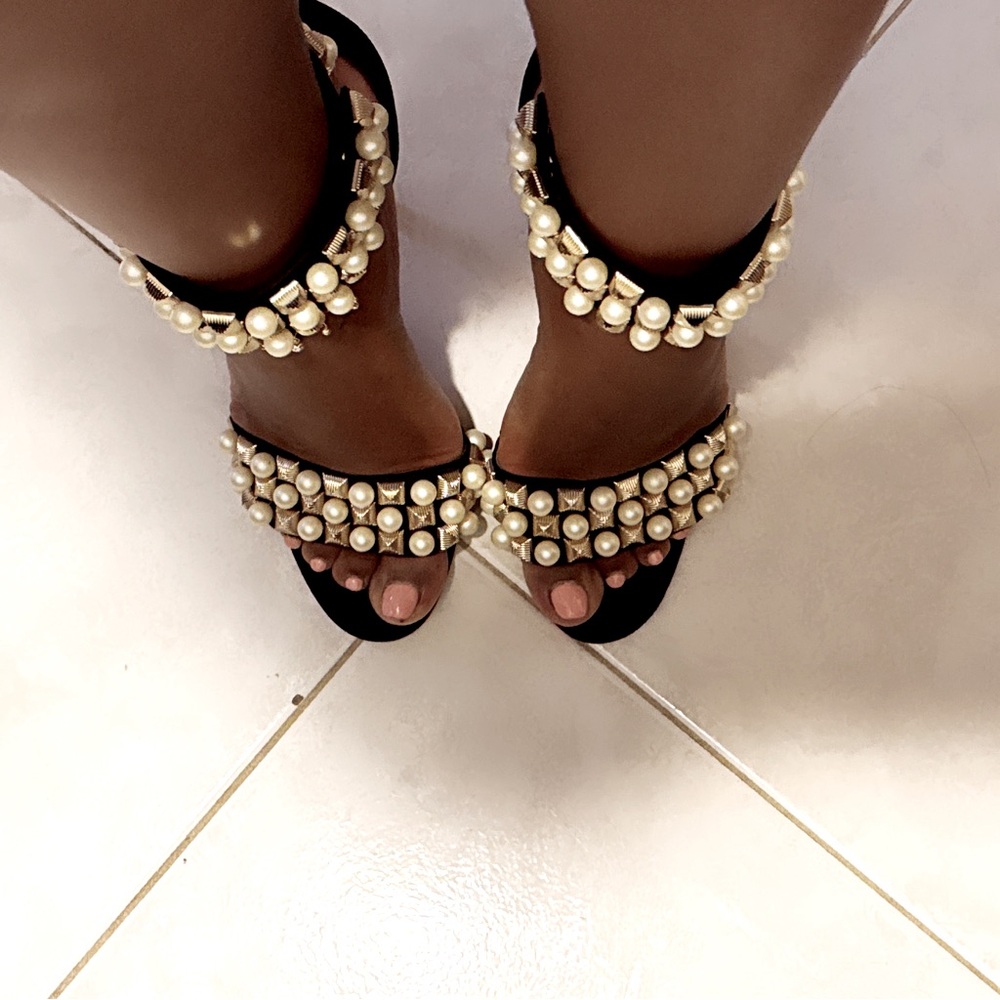 Black Christian Louboutin Sandals